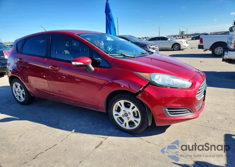 2016 Ford Fiesta Se from USA, damaged, VIN 3FADP4EJ7GM138833